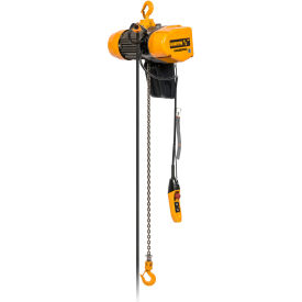 Harrington SEQ 1/2 Ton Dual Speed Electric Chain Hoist 20' Lift 25/4.2 FPM 230V
