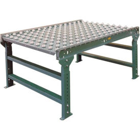 Hytrol&#174; 28""W Ball Transfer Conveyor Table 2'L 240lb Capacity 4"" Ball Center
