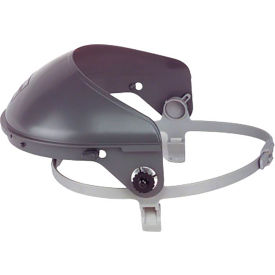 Honeywell&#174; Faceshield Headgear For Use with Protective Caps Plastic Gray