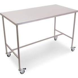 John Boos® Stainless Steel Mobile Instrument Table 48 x 20