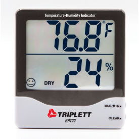 Triplett Humidity & Temperature Indicator 10 to 99RH 32 to 122&#176;F