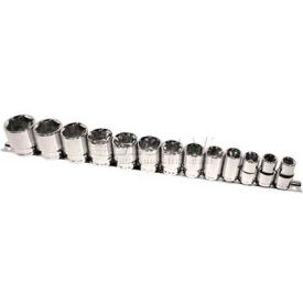 Chrome Socket 1/2"" Drive 6 Point 1-1/8"" Short