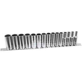 Chrome Socket 3/8"" Drive 12 Point 21mm Deep