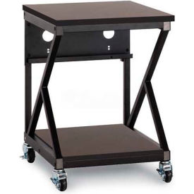 Kendall Howard&#153; 24"" Performance 300 Series LAN Station with Full Bottom Shelf African Mahogany