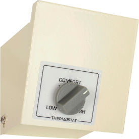 King Thermostat Kit Single Pole KCVT-1L-A Almond For KCV Series