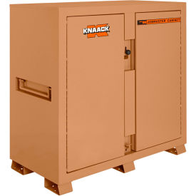 Knaack 99 Jobmaster&#174; Front & Back Double Door Cabinet 59.4 Cu. Ft. Steel Tan