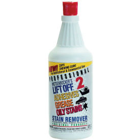 Lift Off #2 Adhesives Grease & Oily Stains Tape Remover 32 oz. Bottle 6 Bottles - 40703