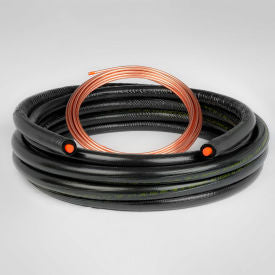 Streamline&#174; Line Set 1/2"" Suction Insulation 1/4"" OD x 3/8"" OD x 25'L Black