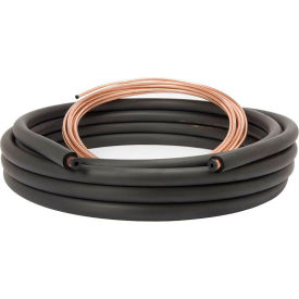 Streamline&#174; Line Set 3/8"" Suction Insulation 3/8"" OD x 5/8"" OD x 50'L Black