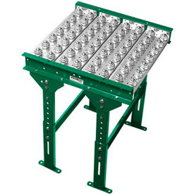Ashland 22""W Ball Transfer Conveyor Table 4'L 4"" Ball Center