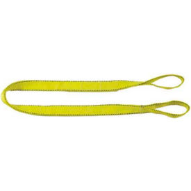 Liftex&#174; Pro-Edge&#174; 2""W 8'L 1 Ply Eye & Eye Poly Web Sling Twisted Eyes