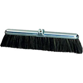 Milwaukee Dustless 24""W Push Broom Head with Union Fiber Bristles