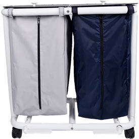 Mor Medical International&#153; Deluxe New Era Patented Double Hamper Small Black/White