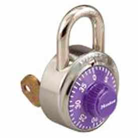 Master Lock&#174; No. 1525EZRCPRP General Security Simple Combination ADA Inspired Padlock - Purple