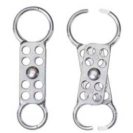 Master Lock&#174; Lockout Hasp Aluminum 2""W X 5-7/8""L