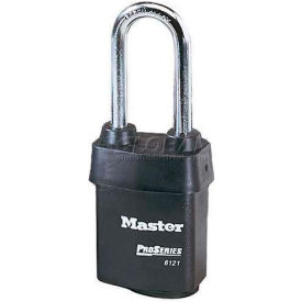 Master Lock&#174; No. 6121LJ High Security Steel Weather Resistant Covered Laminated Padlocks