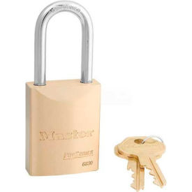 Master Lock&#174; No. 6830KALF High Security Brass Solid Body Padlocks