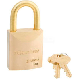 Master Lock&#174; No. 6840KAB High Security Brass Solid Body Padlocks