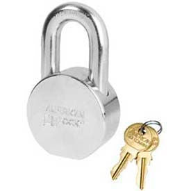 American Lock&#174; No. AH10CSH Solid Steel Blade Cylinder Padlock With Chrome Shackle