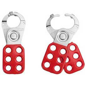 Master Lock&#174; Safety Hasp Steel Fits 6 Padlocks 1-3/4""W X 4-1/2""L