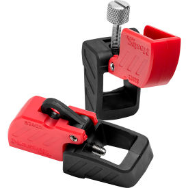 Master Lock&#174; Grip Tight Plus Molded Case Circuit Breaker Lockout Device 480/600V Red