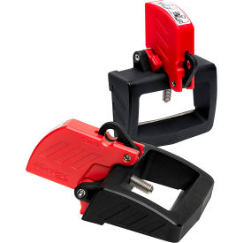 Master Lock&#174; Grip Tight Plus Oversized Handle Circuit Breaker Lockout 480/600V Red