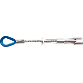 Werner&#174; Reusable Concrete Anchor 1"" Dia. x 4-1/2"" Deep Drill Hole Blue