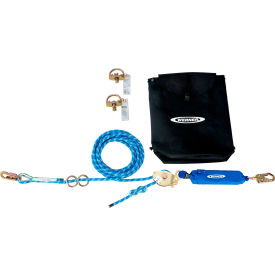 Werner&#174; 60' 2 Man Rope Horizontal Lifeline w/ D Bolt