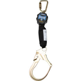 Werner&#174; Bantam 6' Web Nylon Housing Self Retracting Lifeline w/ Steel Rebar Hook