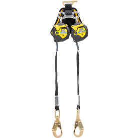 Werner&#174; 6' Bantam Twin Leg Web Leading Edge Self Retracting Lifeline w/ Steel Swivel Snap Hook