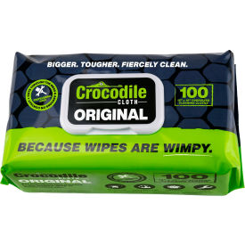 Crocodile Cloth&#174; Professional Original Cleaning Cloth Wipes 100 Wipes/Pack