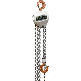 OZ Lifting Products Spark Resistant Manual Chain Hoist 2 Ton Capacity 15' Lift