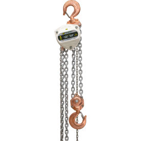 OZ Lifting Products Spark Resistant Manual Chain Hoist 5 Ton Capacity 10' Lift