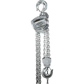 OZ Lifting Manual Chain Hoist Stainless Steel 2 Ton Capacity 20' Lift