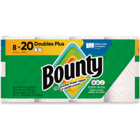 Bounty&#174; Select-a-Size Roll Paper Towels 5.9 x 11 Wht 103 Sheets/Roll 8 Double Plus Rolls/PK