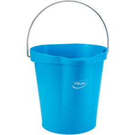 Vikan 56863 3 Gallon Bucket Blue