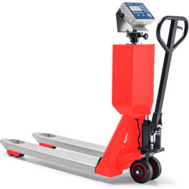Ravas 256X Manual Pallet Jack with Scale Explosion Proof 5000 lb. Capacity 27""W x 47""L Forks