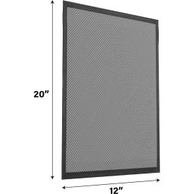 Air-Care Permanent Washable Electrostatic Air Filter Flexible 12 x 20 x 1"" MERV 8