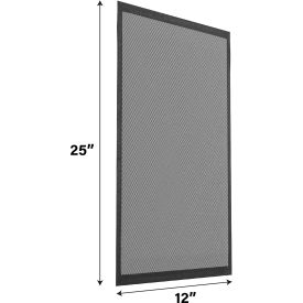 Air-Care Permanent Washable Electrostatic Air Filter Flexible 12 x 25 x 1"" MERV 8