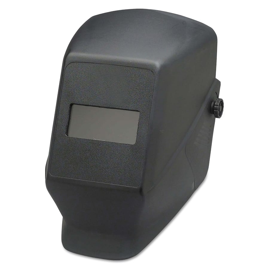 WH10 HSL 1 Passive Welding Helmet, SH10, Black, Fixed Front, 2 in x 4-1/4 in, Polycarbonate/Pack of 1