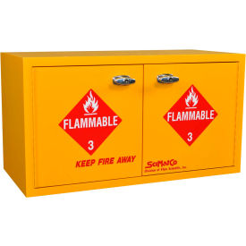 8 Gallon Mini Stak-a-Cab&#8482; Flammable Cabinet Self-Closing Plywood 31""W x 14-1/2""D x 17""H