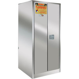 Securall&#174; 60-Gallon Self-Close Flammable Cabinet Stainless Steel