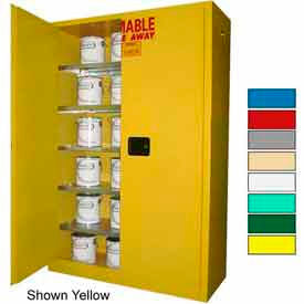 Securall&#174; 60-Gallon Manual Close Paint/Ink Cabinet Red