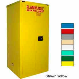 Securall&#174; 120-Gallon Self-Close Paint/Ink Cabinet Ag Green