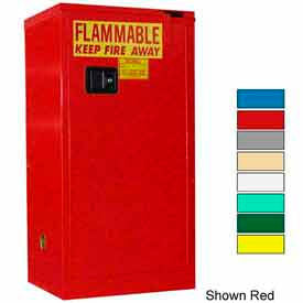 Securall&#174; 20-Gallon Self-Close Paint/Ink Cabinet Yellow