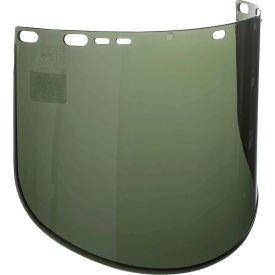Jackson Safety&#174; F40 Face Shield Window 9""L x 15-1/2""W x 1/16"" Thick Dark Green