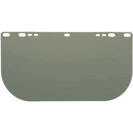 Jackson Safety&#174; F20 Face Shield Window 8""L x 15-1/2""W x 1/16"" Thick Dark Green