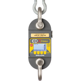 Dillon EDX-5T - EDXtreme Dynamometer with Backlight & Shackles 10000 lb x 10/2 lb
