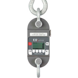 Dillon EDjr-2T EDjunior Dynamometer with Shackles 5000 lb x 5 lb