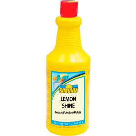 Simoniz Lemon Shine Furniture Polish Lemon 32 oz. Bottle 12 Bottles - L2045012